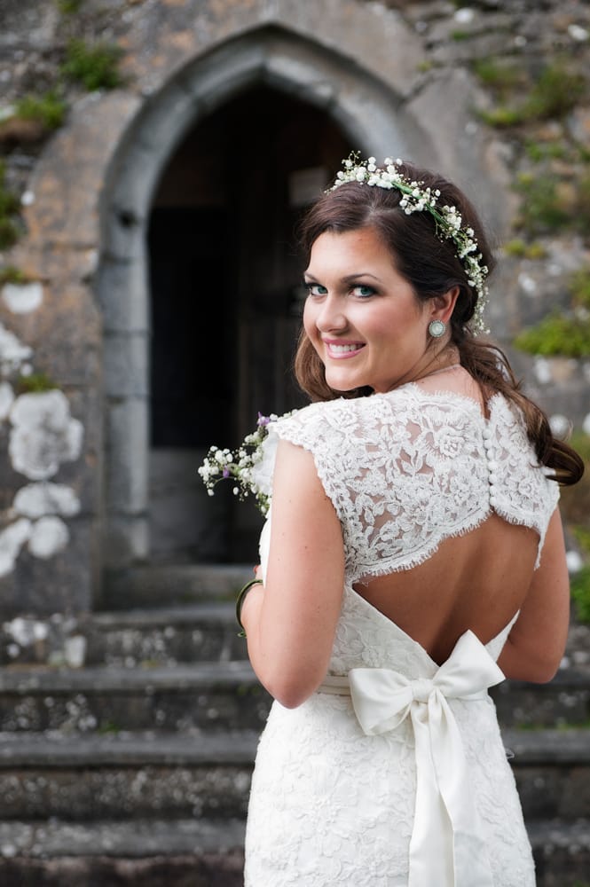 Irish castle elopement