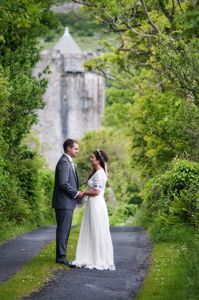 Irish wedding castle elope