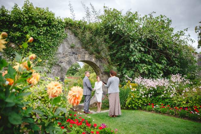 garden wedding Ireland