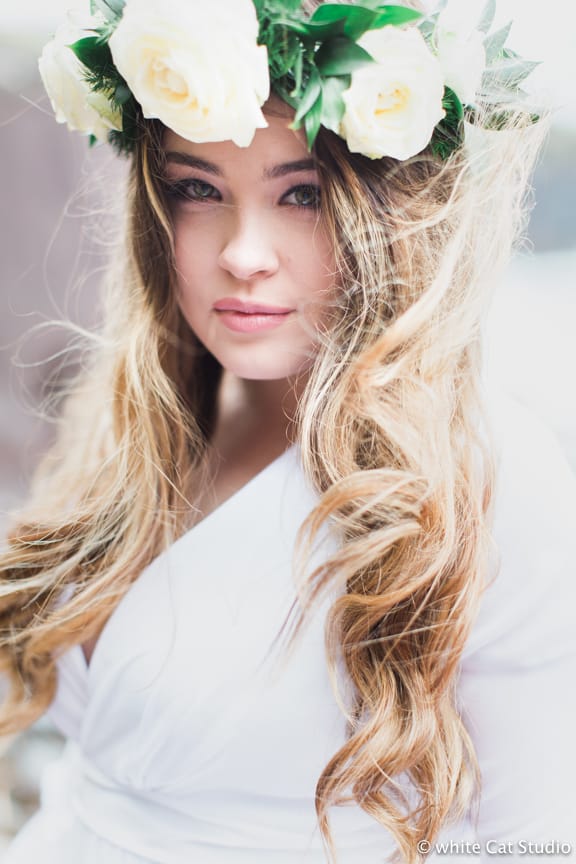 floral wedding head wreath boho wedding floral crown