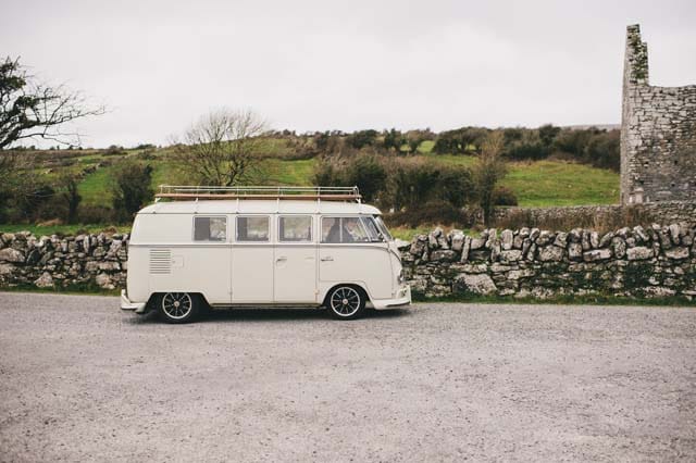VW Bus elope to Ireland