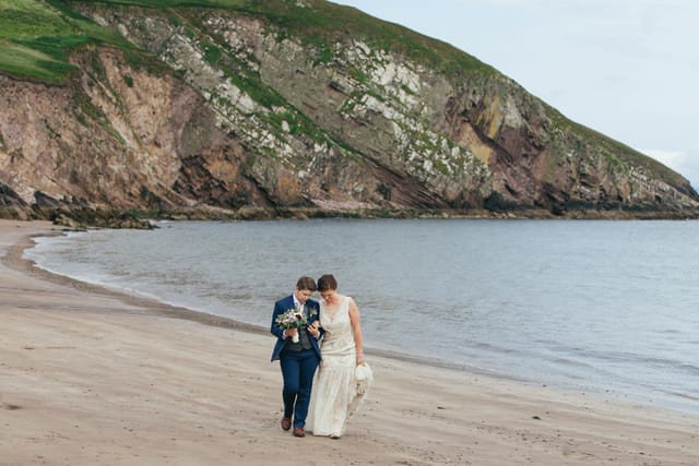 Irish seaside wedding Elope to Ireland 