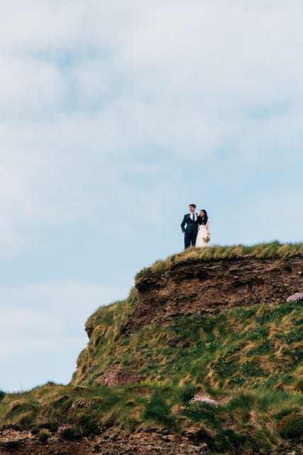 Cliff wedding Ireland Elope to Ireland 