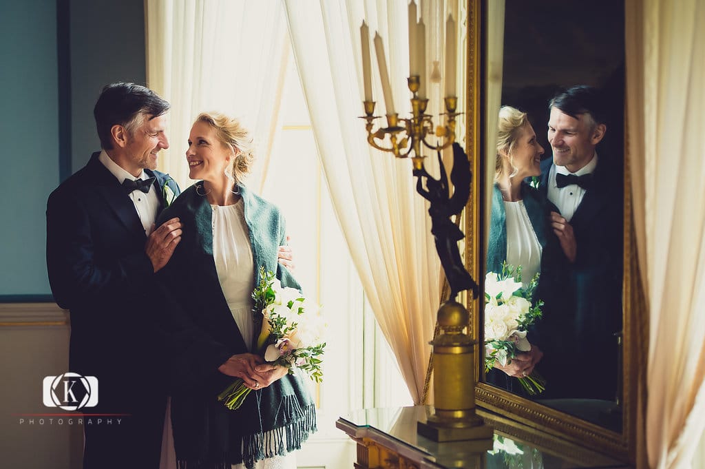 Beautiful Elopement at Fota House