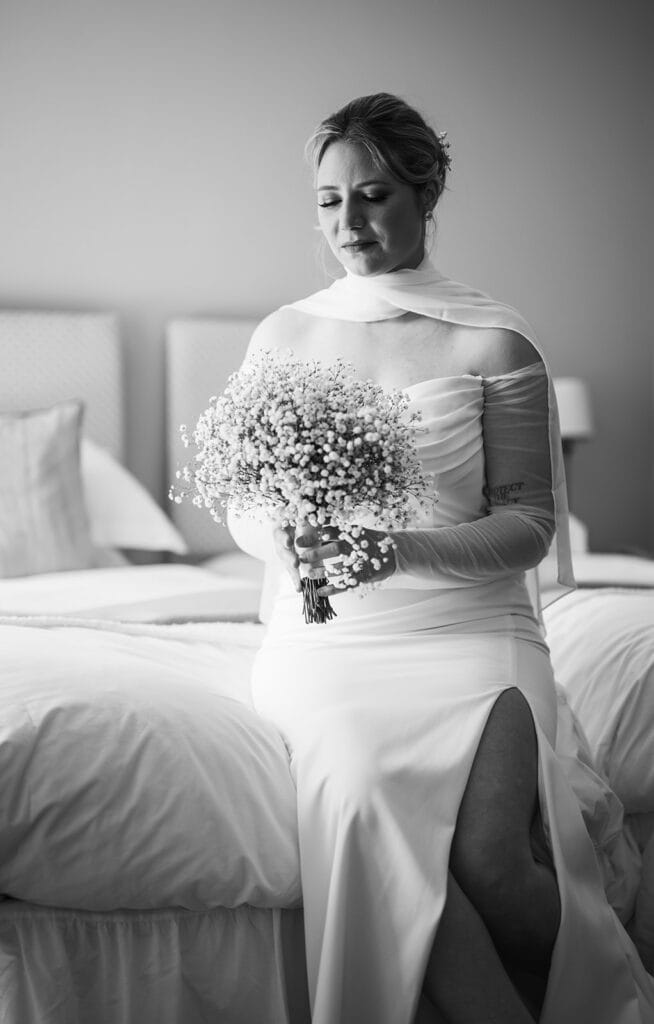 our second bouquet from Paradise flowers for An Elegant Spring Elopement in West Cork at Bantry House brought to you by Elope To Ireland 